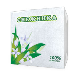 Владимир — Салфетки  «Снежинка»  белые оптом.