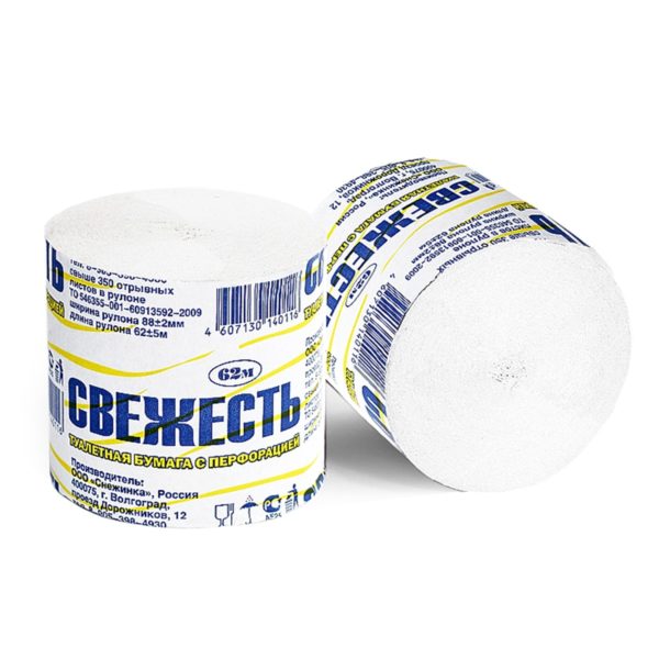 Владимир — Туалетная бумага  «Свежесть» без втулки оптом.